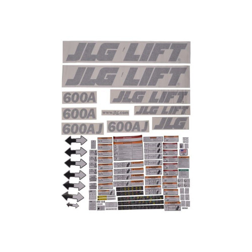 KIT(SERVICE),MACHINE DECAL