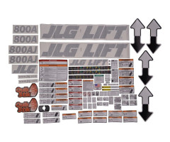 KIT(SERVICE),MACHINE DECAL