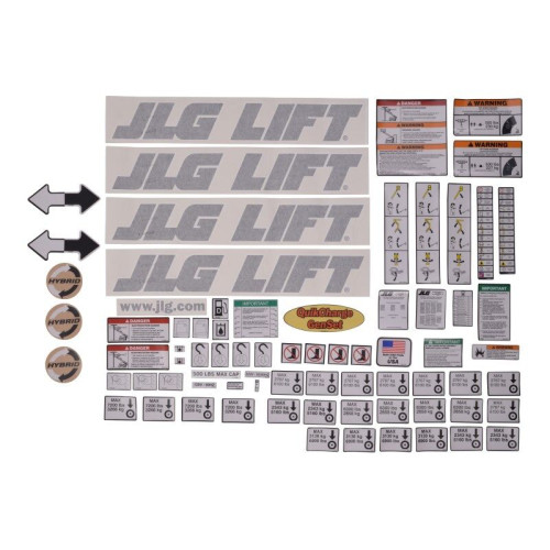 KIT,(SERVICE) E/M400/450 DECAL