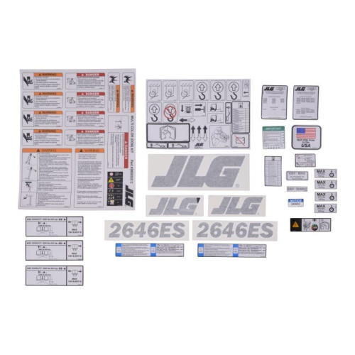 KIT(SERVICE),2646ES DECAL