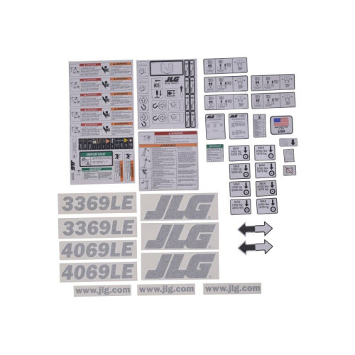 DECALS (ENG)(DOM)3369LE,4069LE