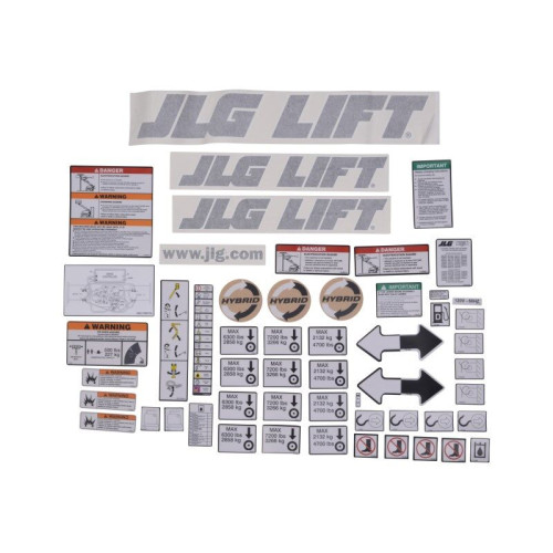 KIT,(SERVICE) E/M400 DECAL KIT,(SERVICE) E/M400 DECAL
