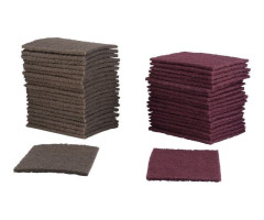 GN-SCRUB PADS,20EA MAROON/GREY