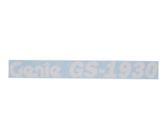 DECAL,GENIE GS-1930