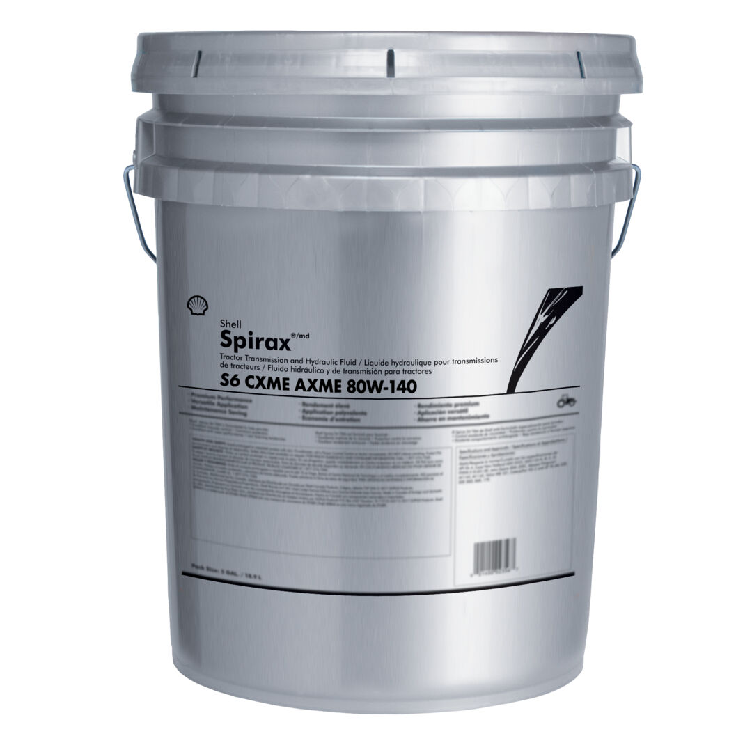 SHELL SPIRAX S6 AXME 80W-140, 5 GALLON PAIL