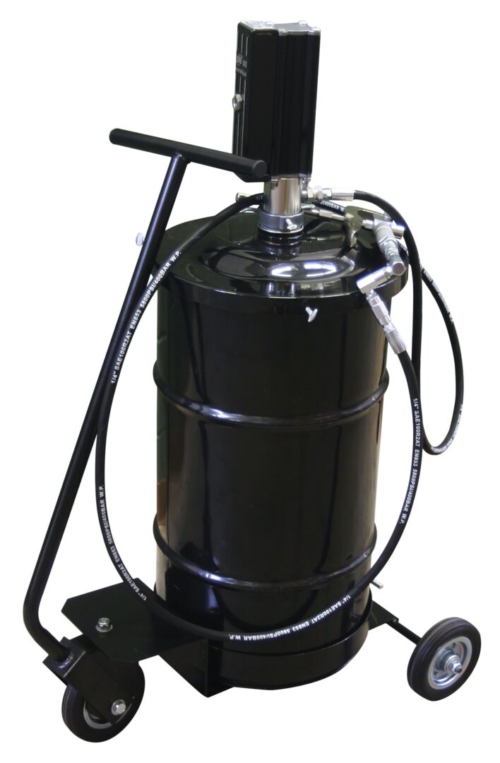 PORTABLE GREASE PUMP PKG, 120LB, CART