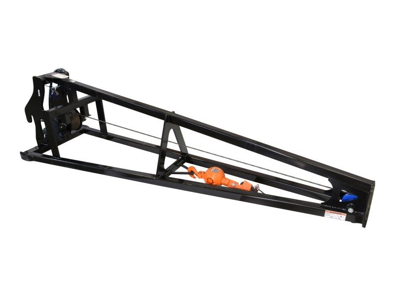 INSTALL, 12' TRUSS BOOM/WINCH