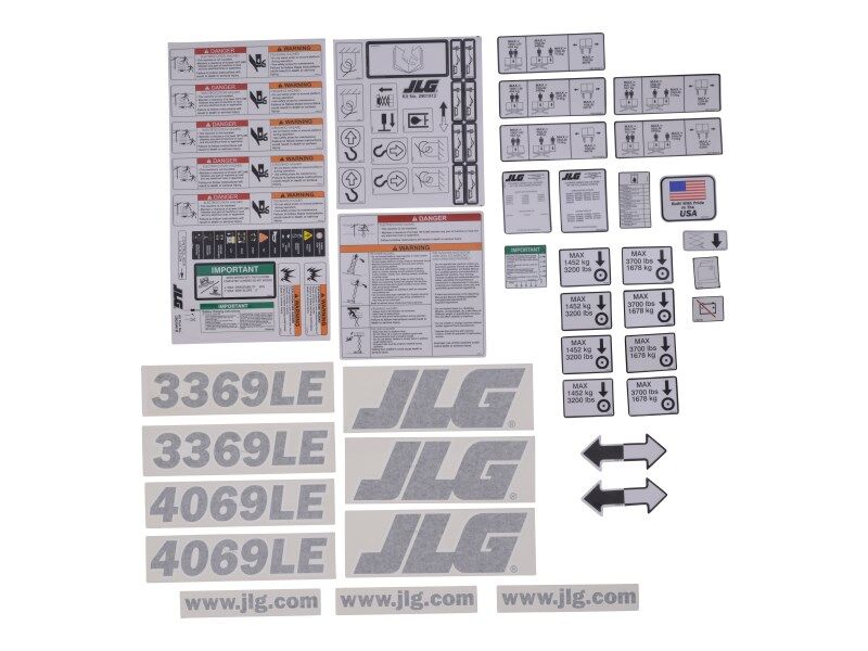 DECALS (ENG)(DOM)3369LE,4069LE