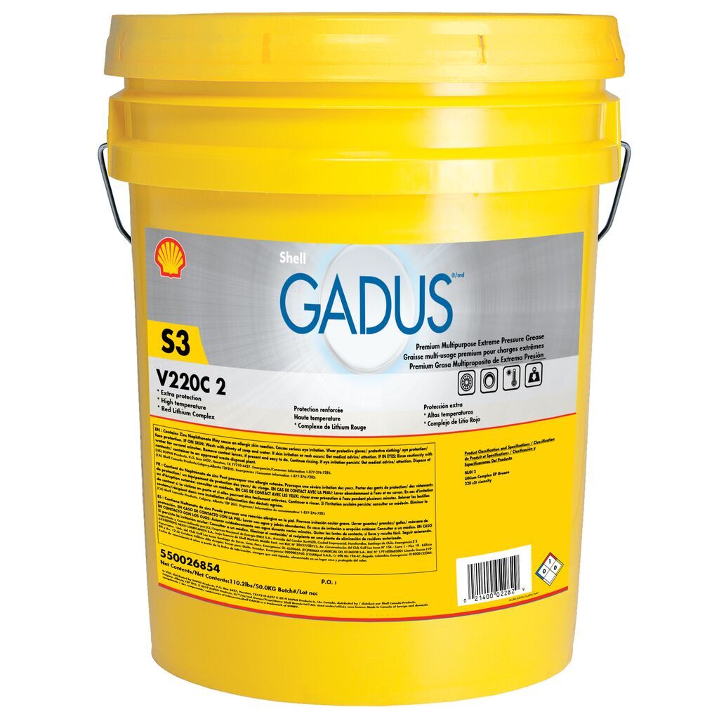 SHELL GADUS S3 V220C 2, 50KG KEG