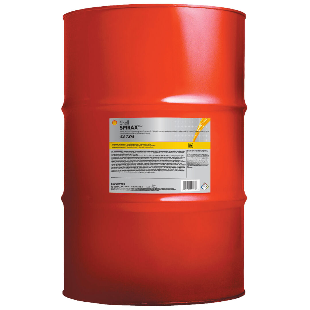 SHELL SPIRAX S4 TXM, 55 GALLON DRUM